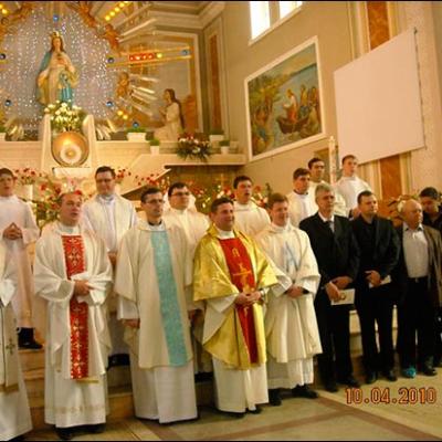 10 aprilie 2010: Mărgineni: Ziua zonală a tinerilor din AC Bacău