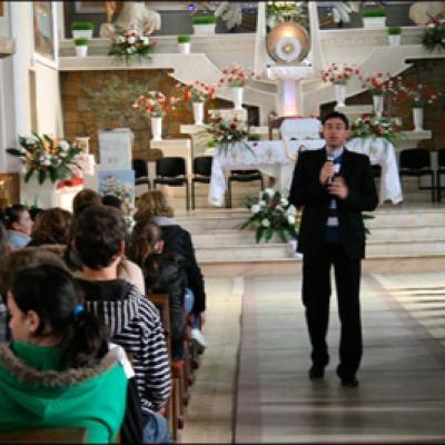 10 aprilie 2010: Mărgineni: Ziua zonală a tinerilor din AC Bacău