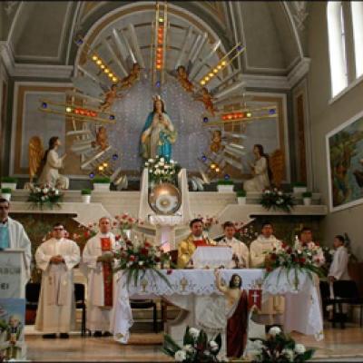 10 aprilie 2010: Mărgineni: Ziua zonală a tinerilor din AC Bacău