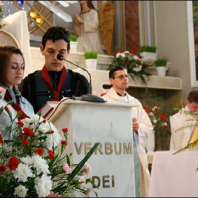 10 aprilie 2010: Mărgineni: Ziua zonală a tinerilor din AC Bacău