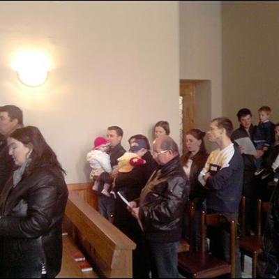 11 aprilie 2010: Aosta: Prima Liturghie în limba română