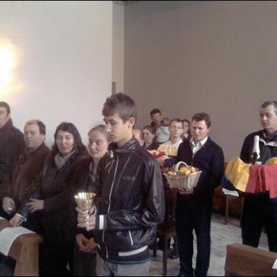 11 aprilie 2010: Aosta: Prima Liturghie în limba română