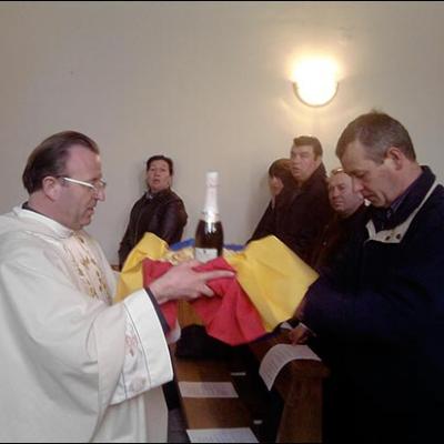 11 aprilie 2010: Aosta: Prima Liturghie în limba română