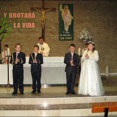 11 aprilie 2010: Zaragoza: Prima Împărtăşanie