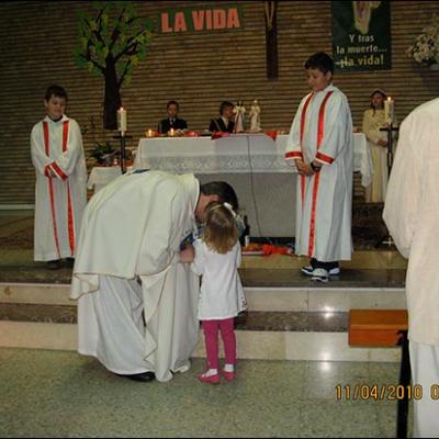 11 aprilie 2010: Zaragoza: Prima Împărtăşanie