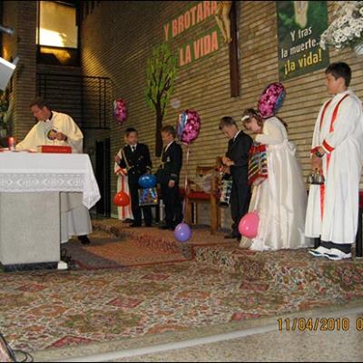 11 aprilie 2010: Zaragoza: Prima Împărtăşanie