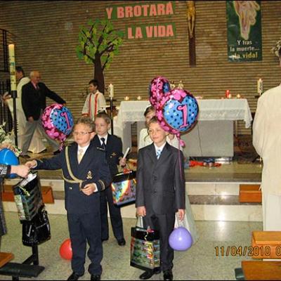 11 aprilie 2010: Zaragoza: Prima Împărtăşanie