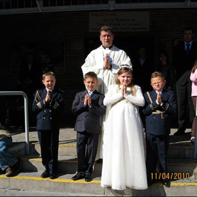 11 aprilie 2010: Zaragoza: Prima Împărtăşanie