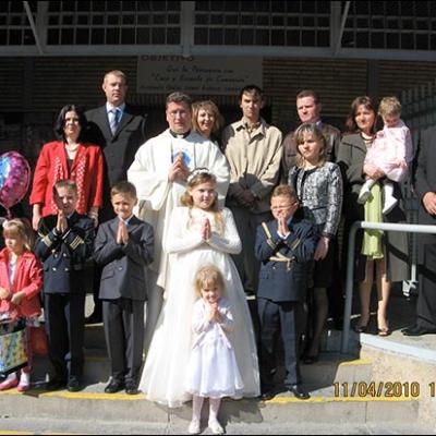 11 aprilie 2010: Zaragoza: Prima Împărtăşanie