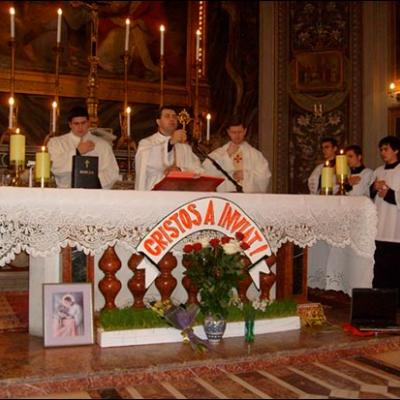 13 aprilie 2010: Iaşi: Întâlnire de rugăciune organizată de Acţiunea Catolică