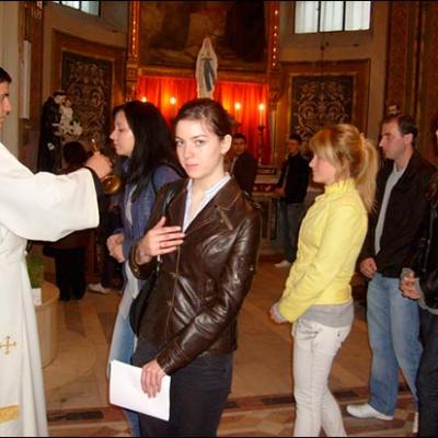 13 aprilie 2010: Iaşi: Întâlnire de rugăciune organizată de Acţiunea Catolică