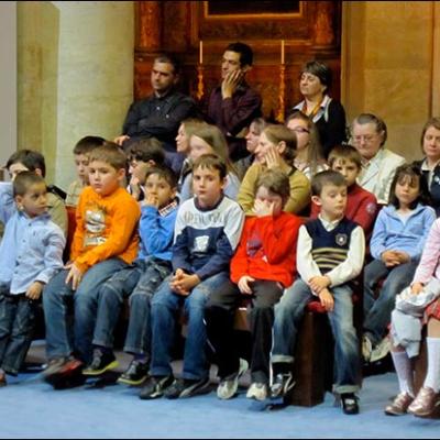 19 aprilie 2010: Torino: Pelerinajul românilor catolici la Giulgiu
