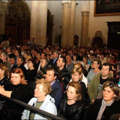 19 aprilie 2010: Torino: Pelerinajul românilor catolici la Giulgiu