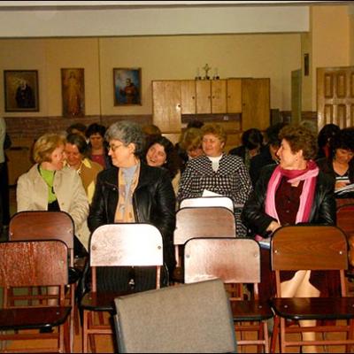 24 aprilie 2010: Oneşti: Consfătuirea diecezană anuală a profesorilor de religie romano-catolică