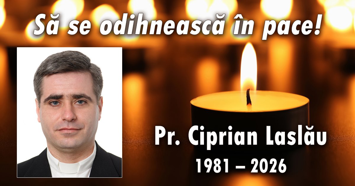 A trecut la Domnul pr. Ciprian Laslău (actualizare cu informații despre funeralii)