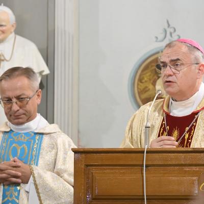 28 august 2026: Solonețu Nou: Vizita episcopului polonez Robert Chrząszcz la Sărbătoarea Roadelor. Foto: Adrian Cuba