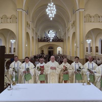 1 septembrie 2026: Hălăucești: Jubileul de 25 de ani de viață consacrată al opt frați minori conventuali
