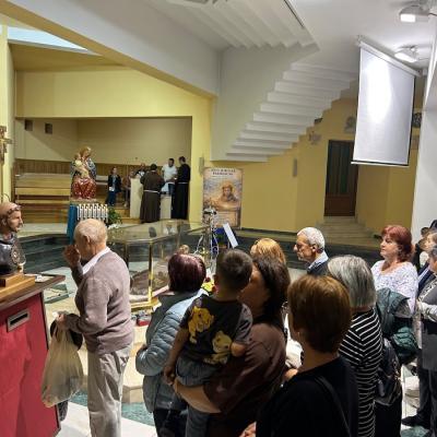 15-17 septembrie 2026: Onești: Relicva Sfântului Francisc din Assisi în Sanctuarul „Fericitul Ieremia”