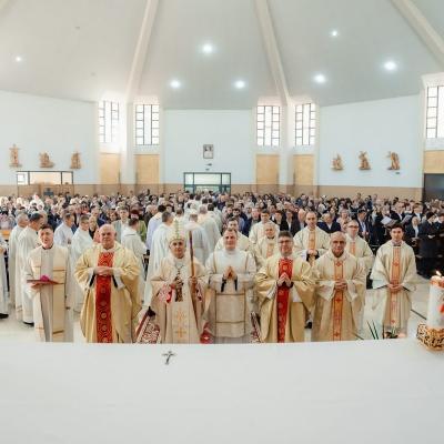 4 octombrie 2026: Roman: Zile binecuvântate împreună cu Sfântul Francisc din Assisi și hirotonirea întru diaconat a fr. Eusebiu-Ciprian Solomon. Foto: Antonio Pal