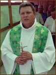 Pr. Augustin Bechea la Liturghie la Gan Yavne
