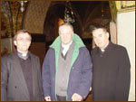 Pr. Vacaru Cristian, cardinalul Carlo Maria Martini, PS Petru Gherghel