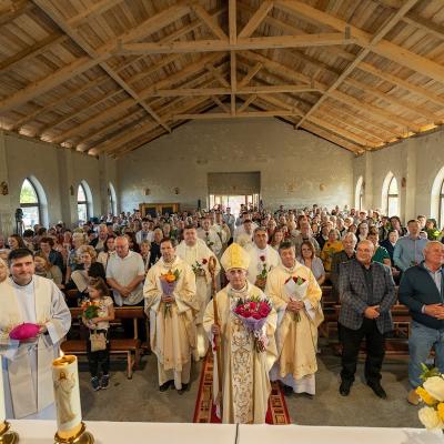 1 iunie: Iaşi - Miroslava: Primul hram al Bisericii "Sfânta Rita din Cascia"