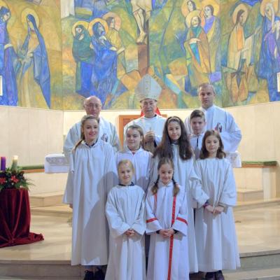 8 decembrie: Lleida: Vizita pastorală a episcopului de Lleida, Salvador Giménez