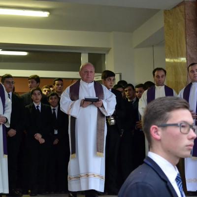 5 decembrie: Bacău (Seminar): Liturghie cu requiem pentru odihna sufletului părintelui Serafim Romila