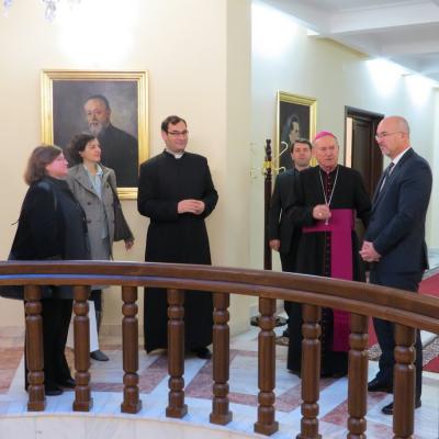 3 noiembrie: Iaşi: Vizita ambasadorului Poloniei la Episcopia de Iaşi