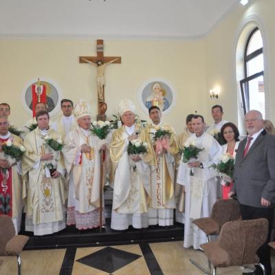 10 septembrie: Bulai (Moara): Consacrarea altarului şi sfinţirea bisericii, Liturghia fiind prezidată de cardinalul Kazimierz Nycz, concelebrând ep. Petru Gherghel