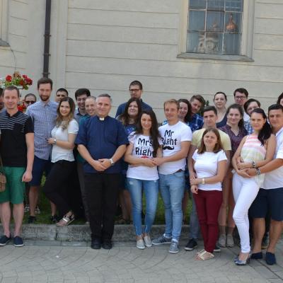 22 iulie: Iaşi: "Darul papei Francisc". Cursul pentru logodnici pentru Decanatul de Iaşi