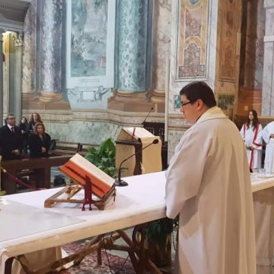 8 decembrie: Roma: Hram la comunitatea românilor de la "San Vitale"