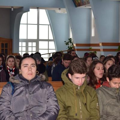 17 noiembrie: Cercetaşi în pelerinaj în cinstea fericitei Veronica Antal de la Hălăuceşti până la Nisiporeşti