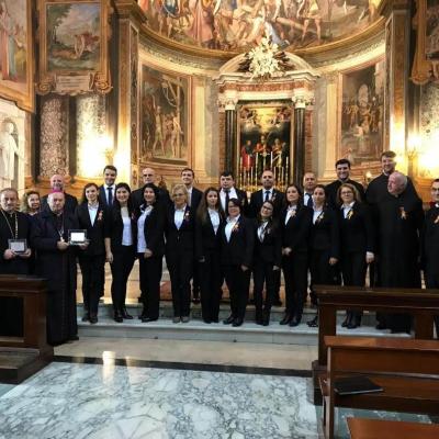 3 noiembrie: Roma: Corul "Catolica" la festivalul "Roots Fest" în biserica "San Vitale"