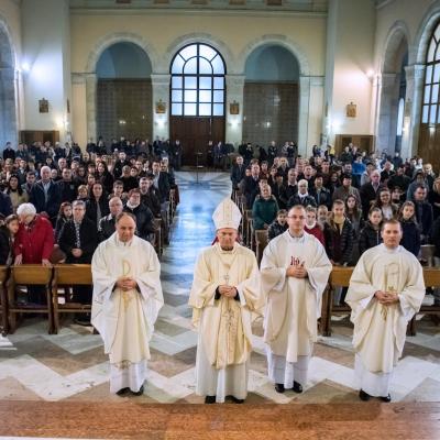 1 noiembrie: Padova: Vizita Preasfinţitului Petru Gherghel
