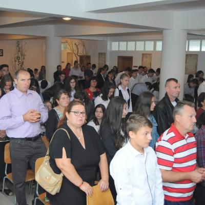 10 septembrie: Bacău: Deschiderea anului şcolar la Colegiul Naţional Catolic "Sfântul Iosif"
