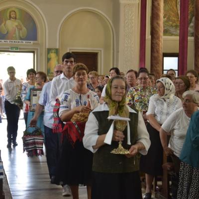 20 august: Mărgineni: Pr. Dumitru Farcaş la 50 ani de preoţie