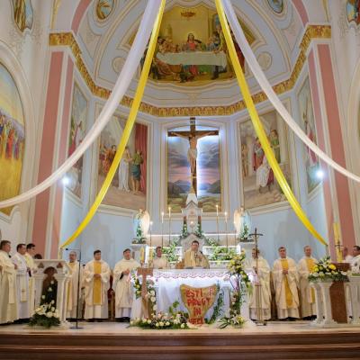 1 iulie: Luizi-Călugăra: Prima sfântă Liturghie a pr. Cristinel Gal, OFMConv.