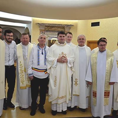 3 iunie: Roma: Zi de sărbătoare cu un nou preot în Congregaţia "Don Orione"