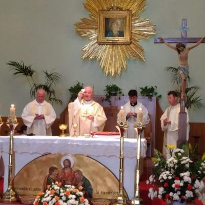 27 mai: Vizita pastorală a PS Aurel Percă la comunităţile de limbă română din Roma