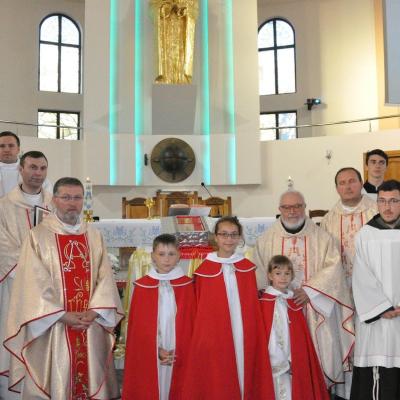25 mai: Roman: Vizita relicvei însemnate a fericitului Ieremia în Parohia "Isus, Bunul Păstor"