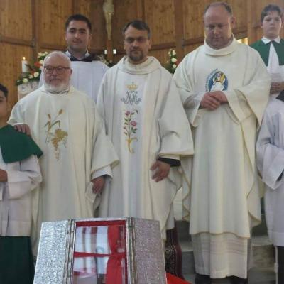 23 mai: Piatra Neamţ: Vizita relicvei însemnate a fericitului Ieremia în Parohia "Sfântul Iosif Muncitorul"