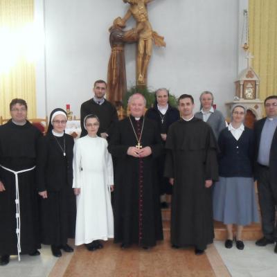 22 aprilie: Roman: Întâlnirea diecezană a persoanelor consacrate
