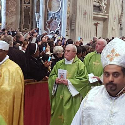 14 ianuarie: Români prezenţi la sfânta Liturghie celebrată de papa Francisc, de Ziua Mondială a Migrantului şi Refugiatului
