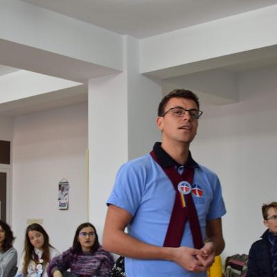 8 decembrie: Iaşi: Adeziune la Acţiunea Catolică în Parohia "Adormirea Maicii Domnului"