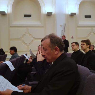 3 decembrie: Roma: Pr. Iosif Antili, doctor în teologie biblică