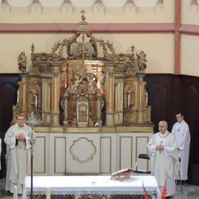 8 septembrie: Instalarea pr. Iosif Dorcu ca paroh la Tarbes-Lourdes în Franţa