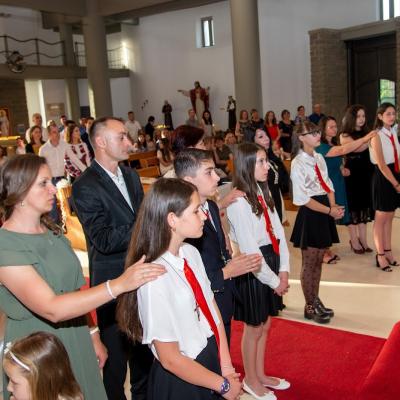 8 iunie: Sacramentele iniţierii creştine la Roma-Cesano