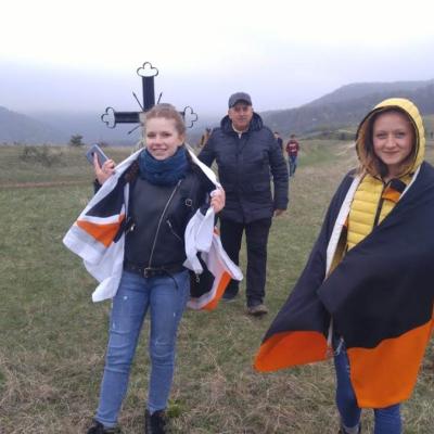 14 aprilie: Kolping Moldova: Calea Crucii pe dealul Ciciola