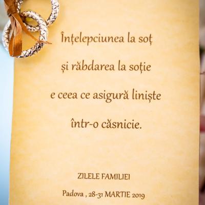28-31 martie: Padova: Zilele familiei, ediţia a doua